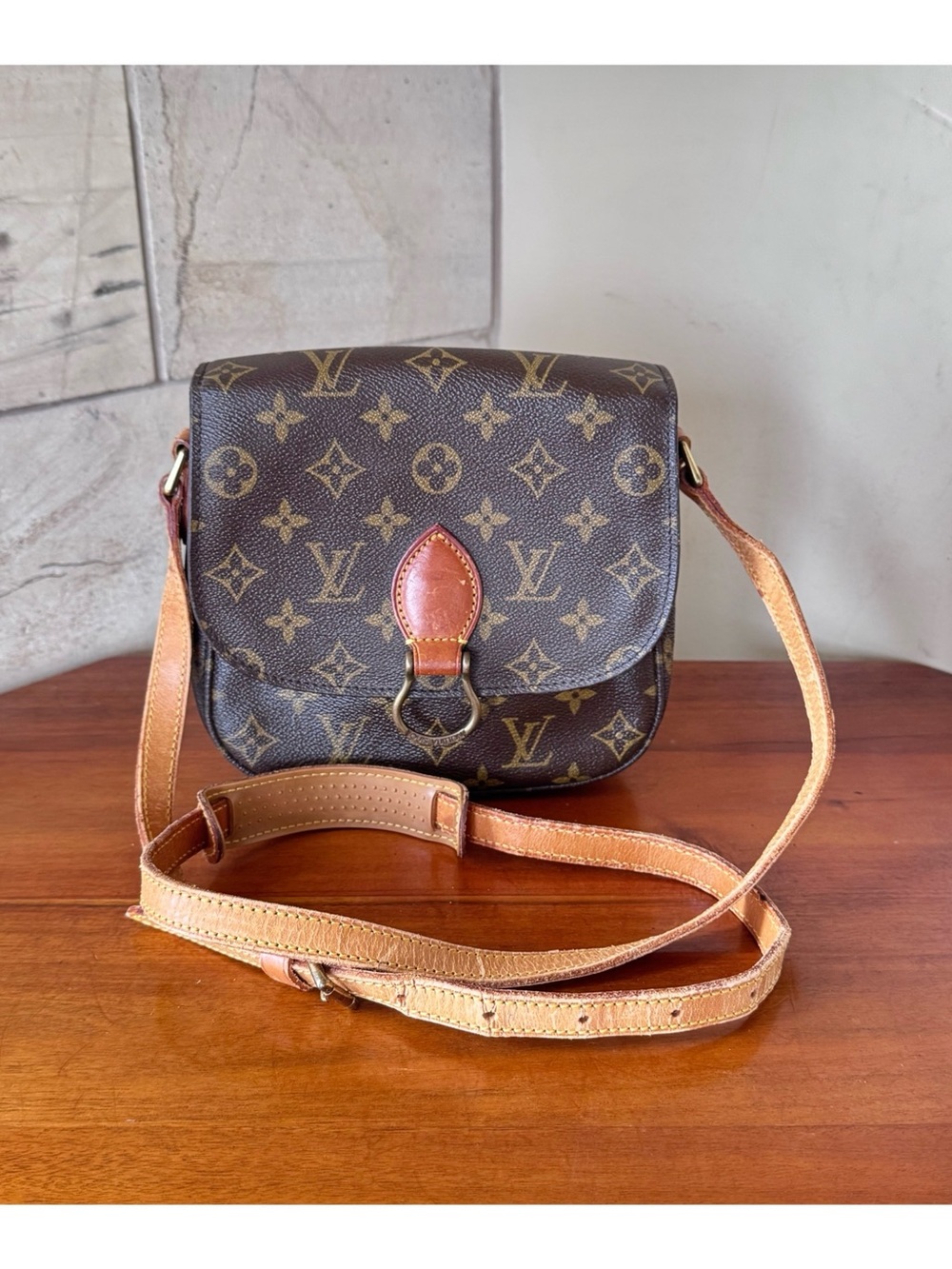 🩷CHIC🩷LOUIS VUITTON SAINT CLOUD MINI SHOULDER BAG